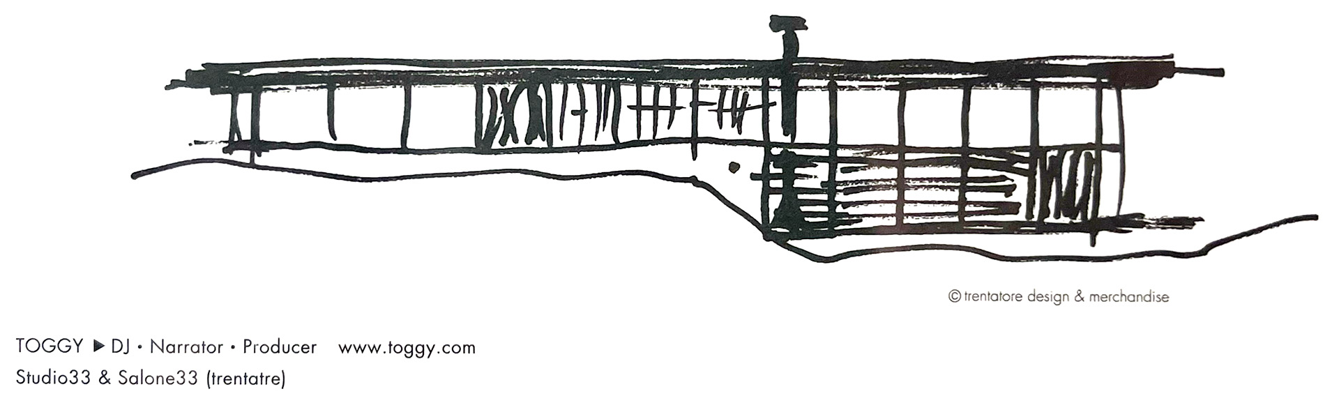 Trentatre Architectural Sketch